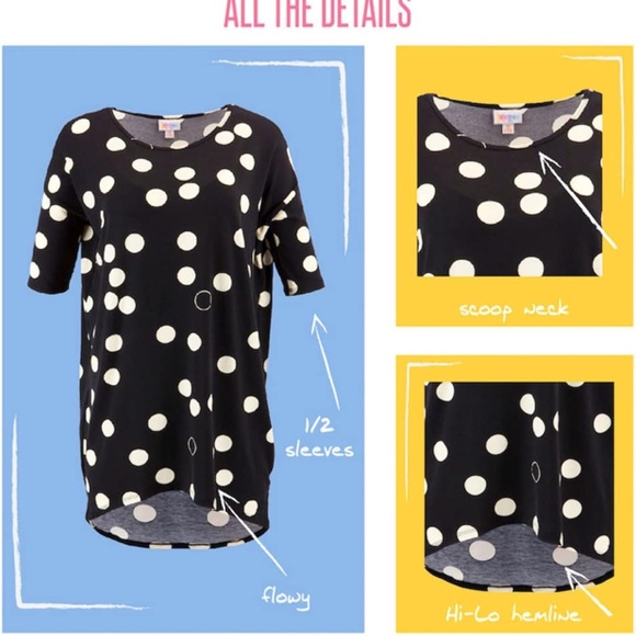 Lularoe Irma Tunic - Picture 7 of 8